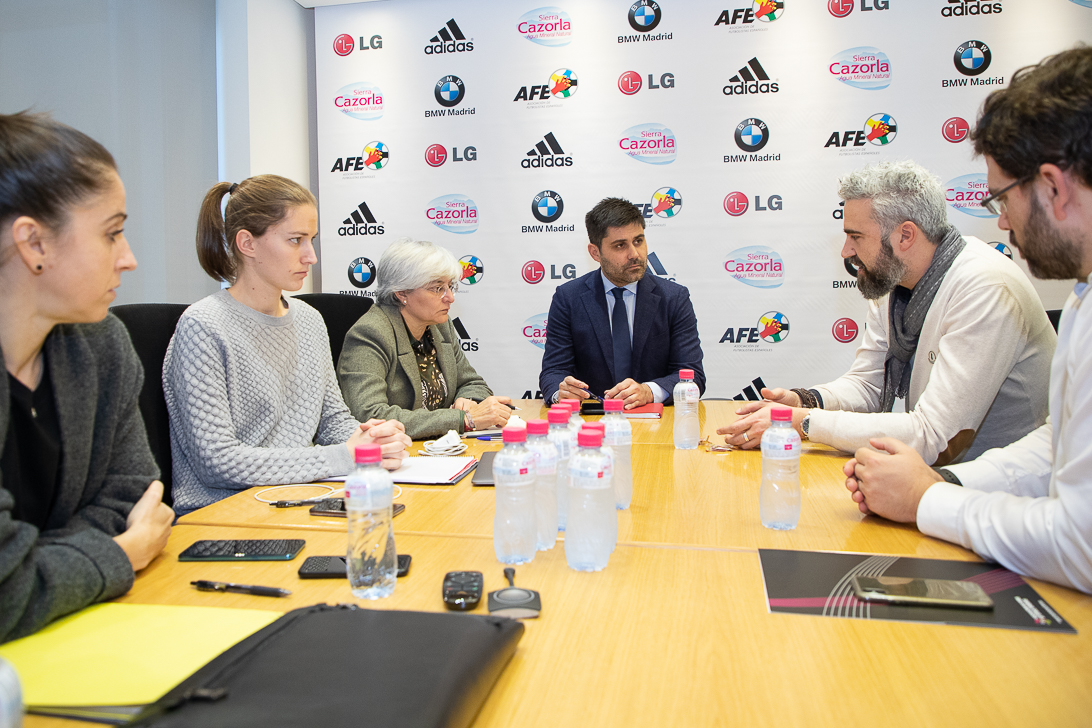 Reunión AFE ACFF convenio femenino