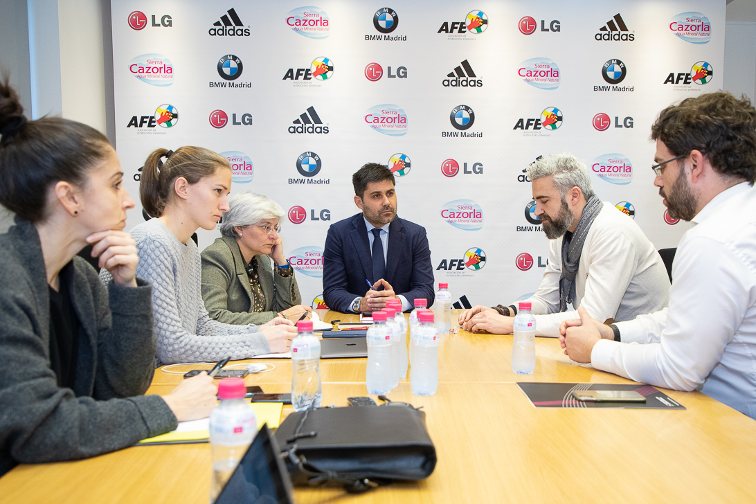 Reunión AFE ACFF convenio femenino
