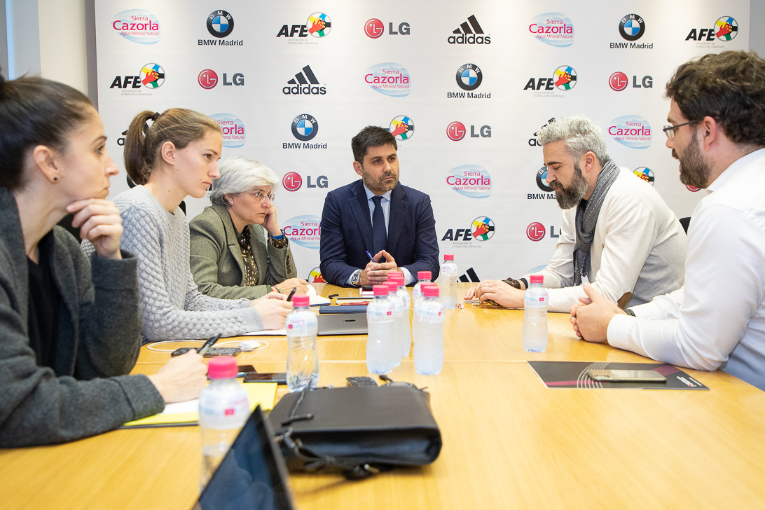 Reunión AFE ACFF convenio femenino