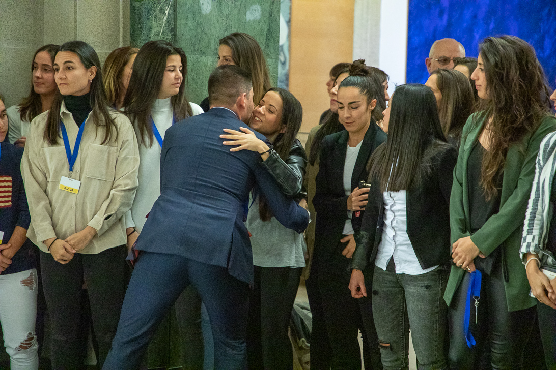 Acto Congreso diputados convenio femenino futbol