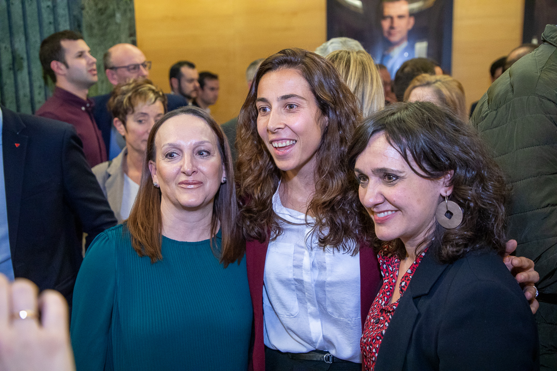 Acto Congreso diputados convenio femenino futbol
