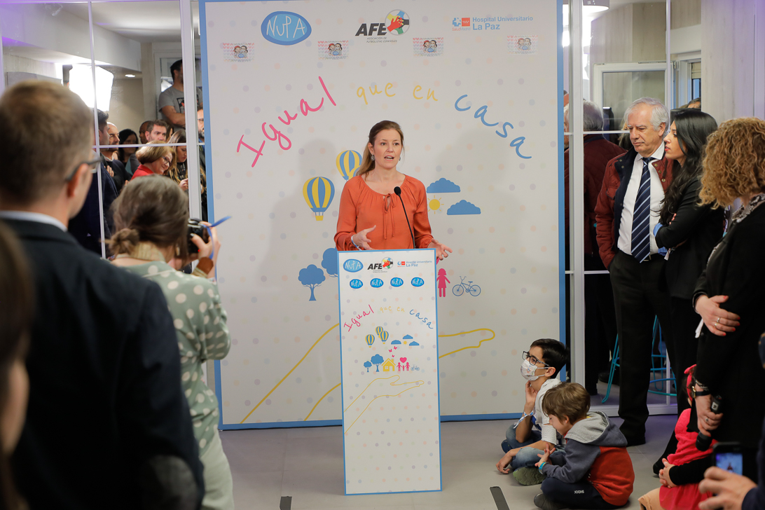 Inauguración Igual que en casa - AFE y Nupa