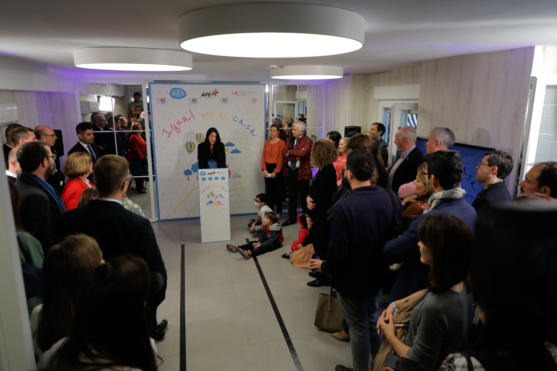 Inauguración Igual que en casa - AFE y Nupa