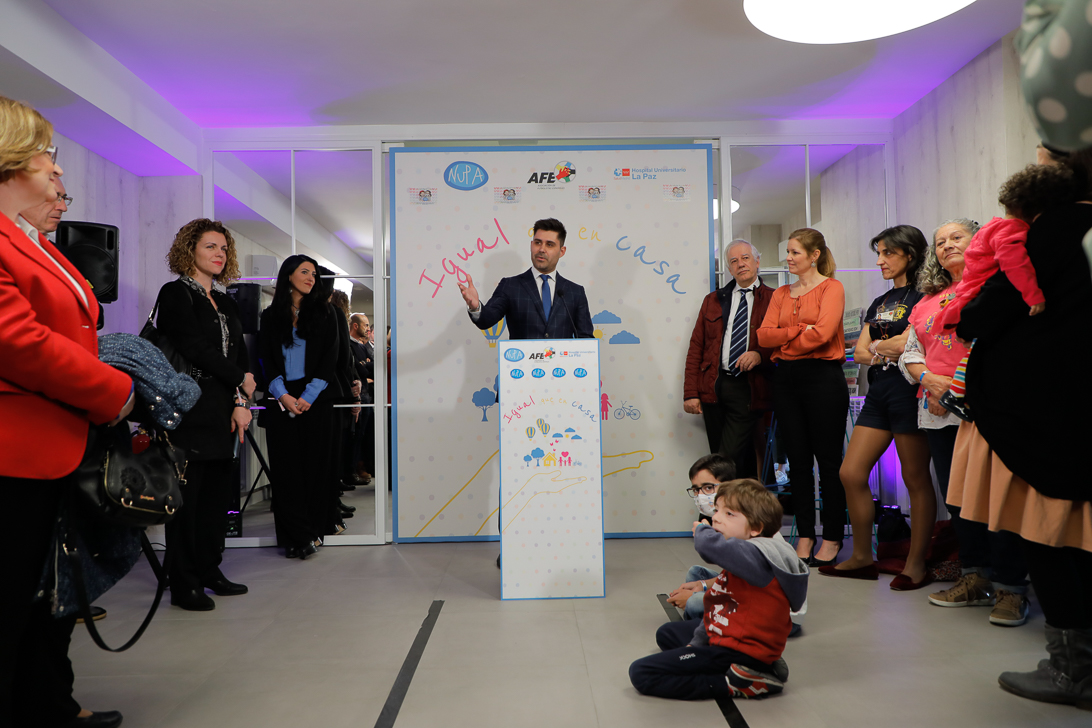 Inauguración Igual que en casa - AFE y Nupa