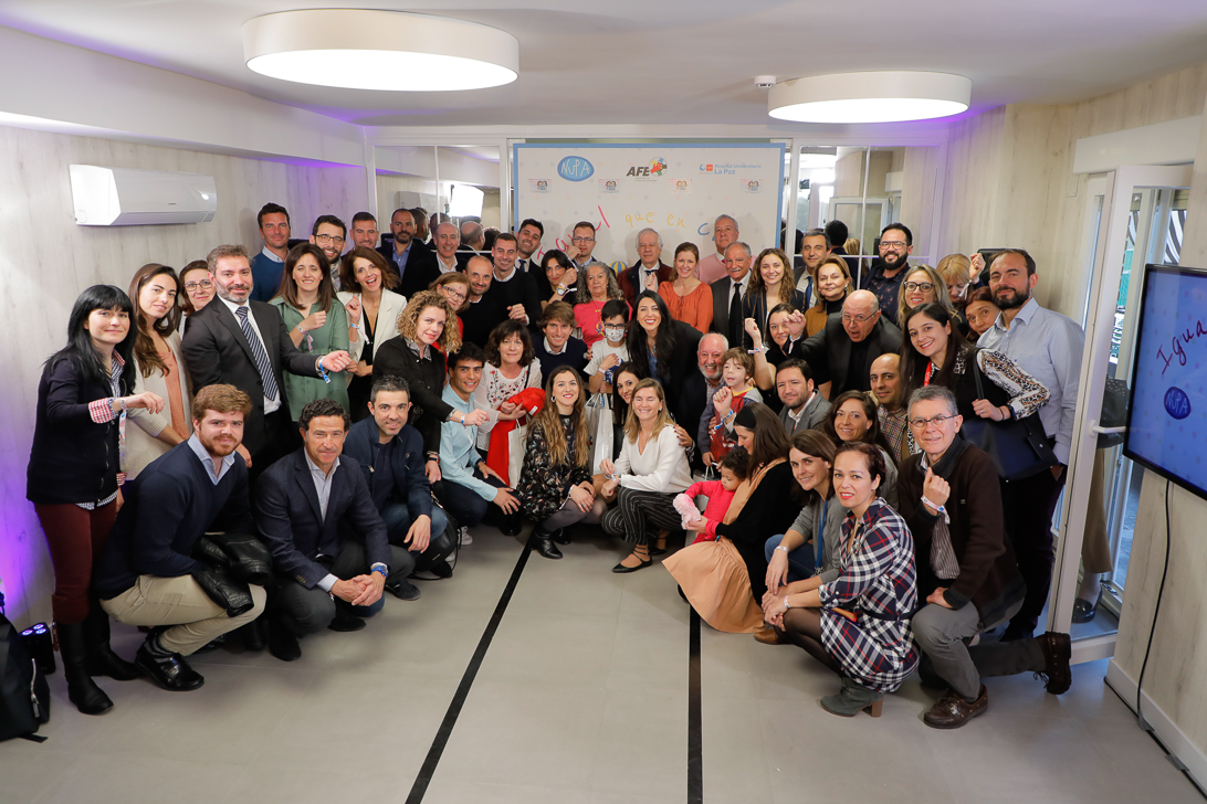 Inauguración Igual que en casa - AFE y Nupa