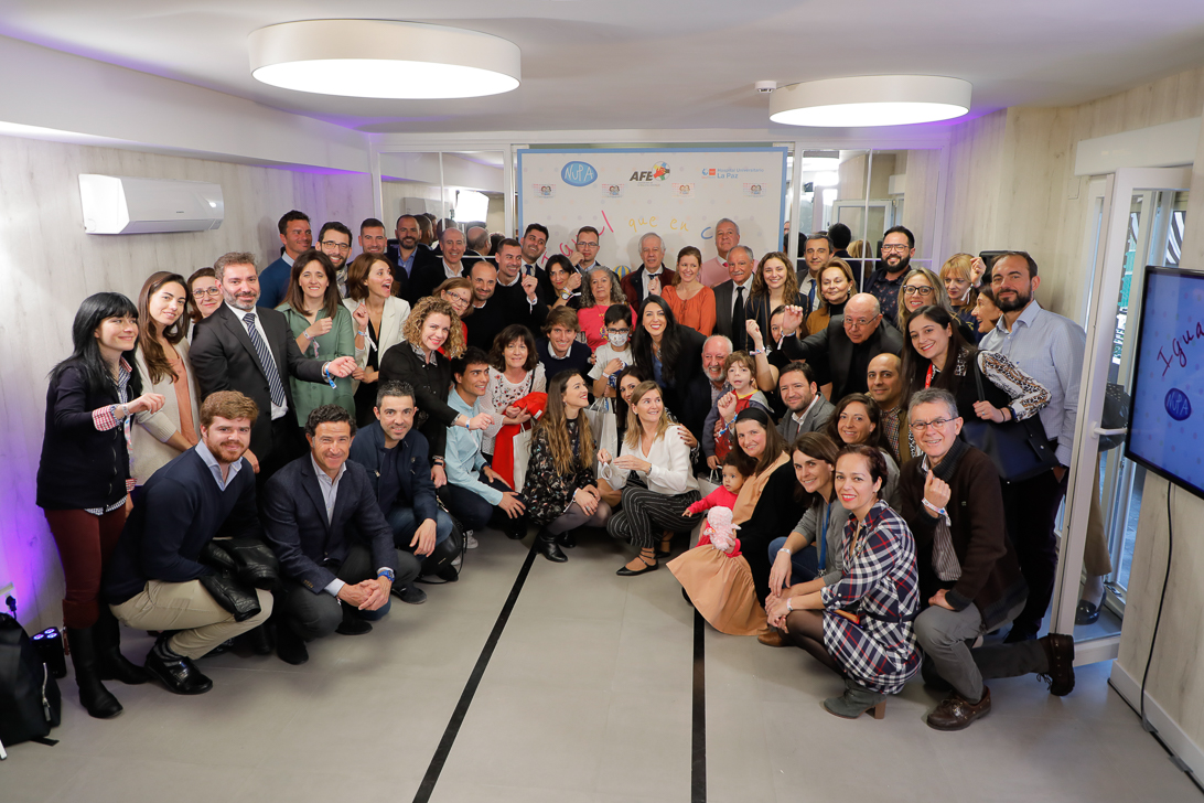 Inauguración Igual que en casa - AFE y Nupa