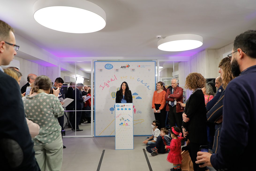 Inauguración Igual que en casa - AFE y Nupa
