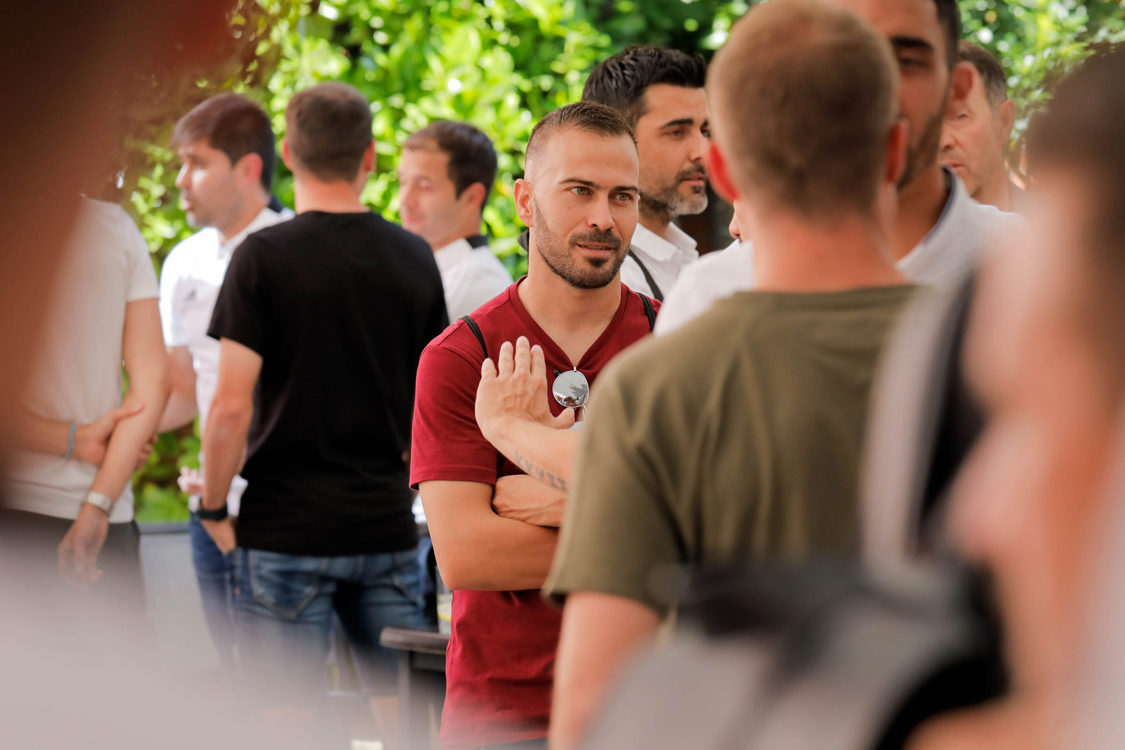 Reunión futbolistas segunda y tercera