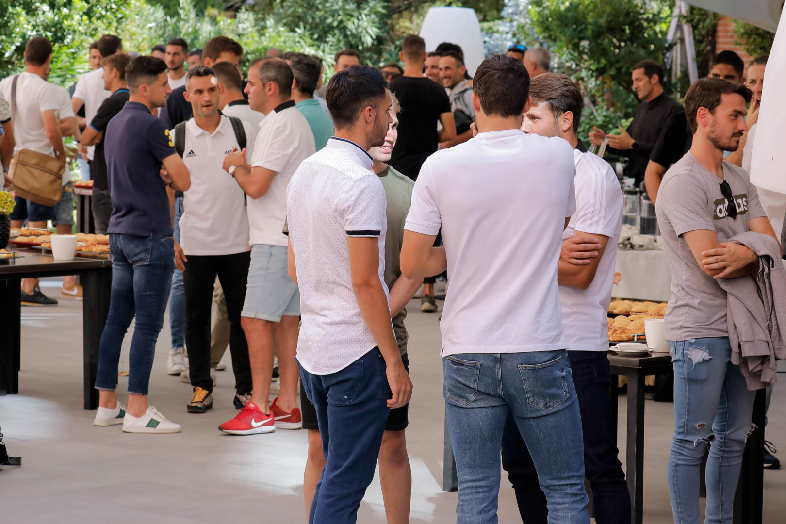 Reunión futbolistas segunda y tercera