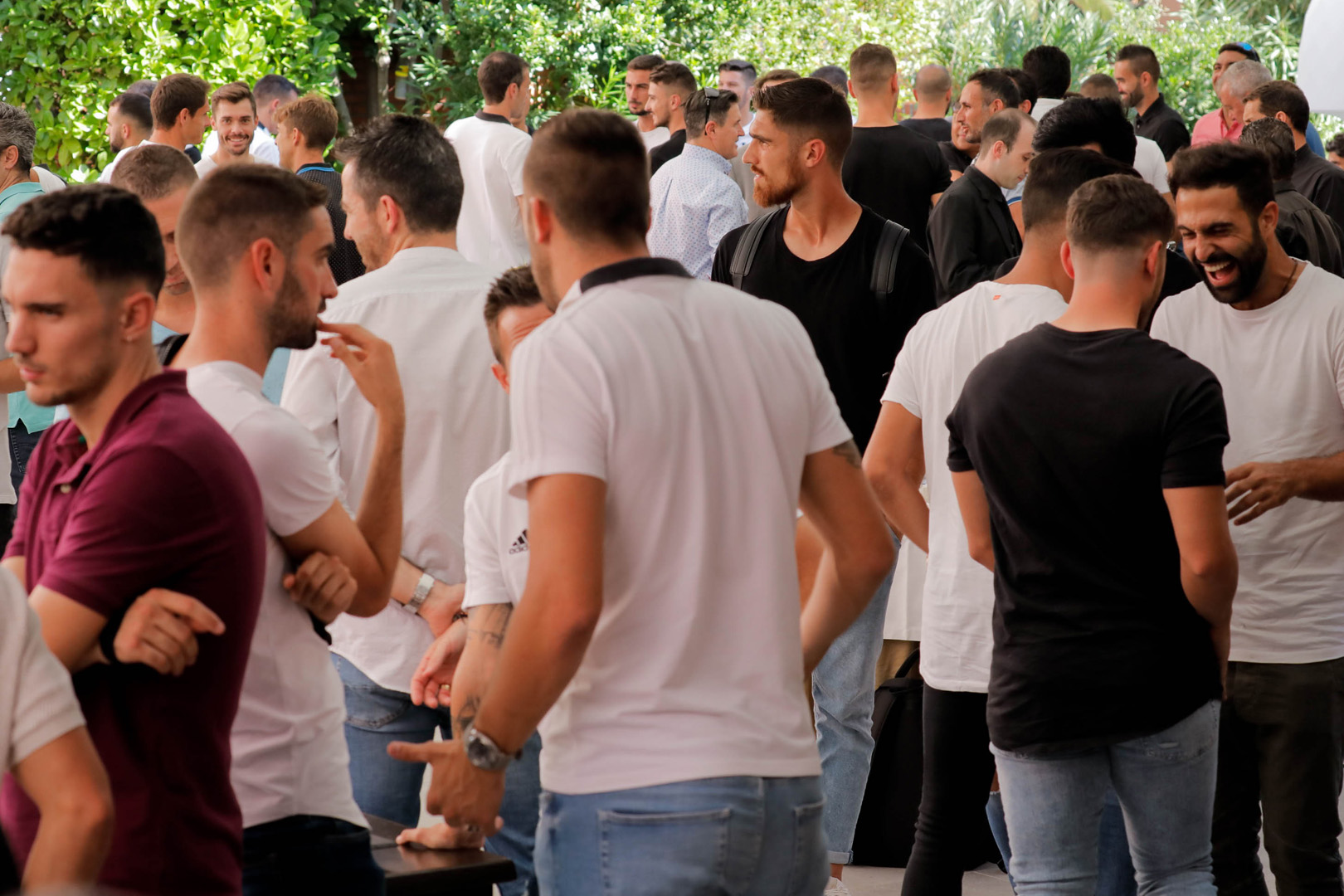 Reunión futbolistas segunda y tercera