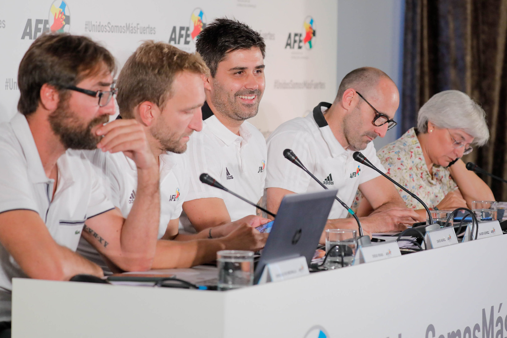 Reunión futbolistas segunda y tercera