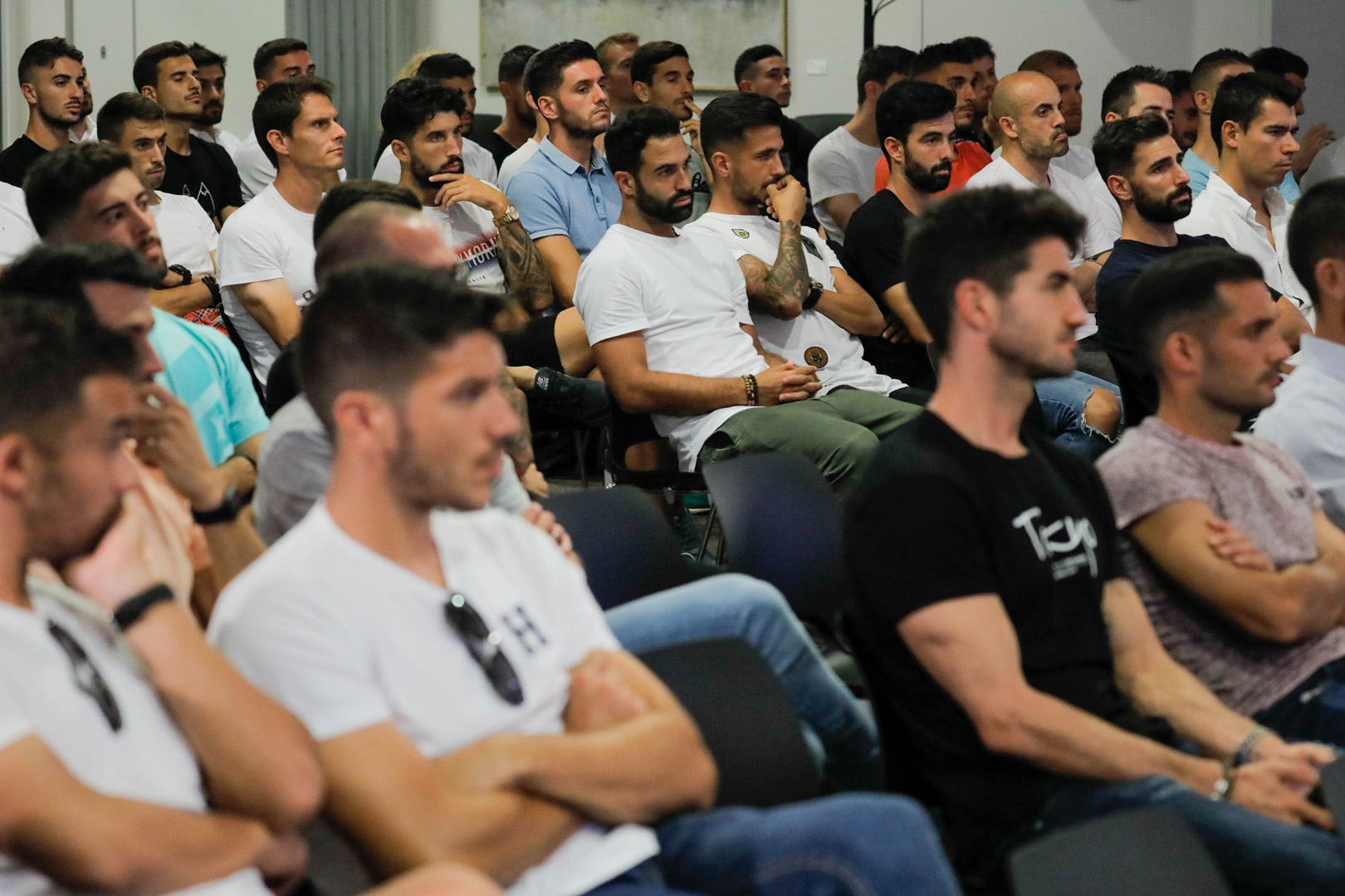 Reunión futbolistas segunda y tercera