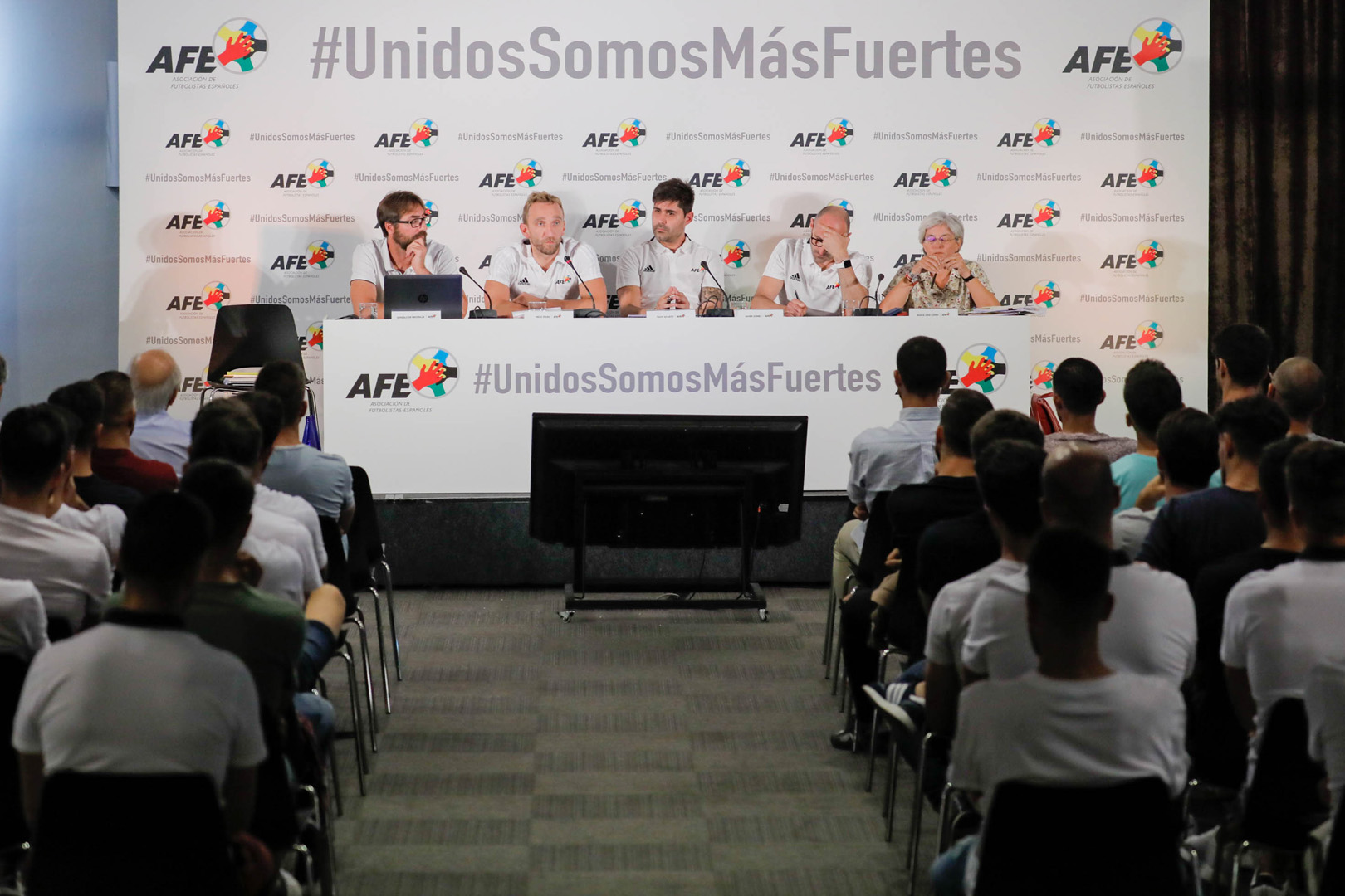 Reunión futbolistas segunda y tercera