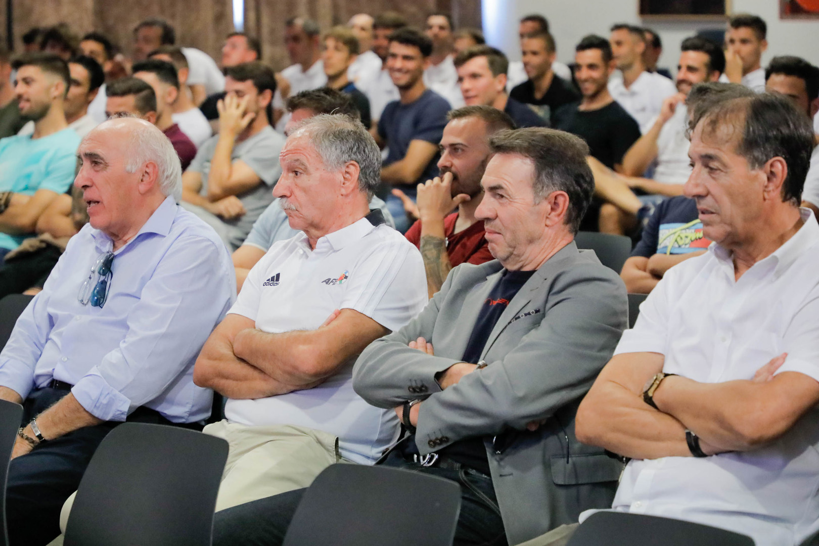 Reunión futbolistas segunda y tercera