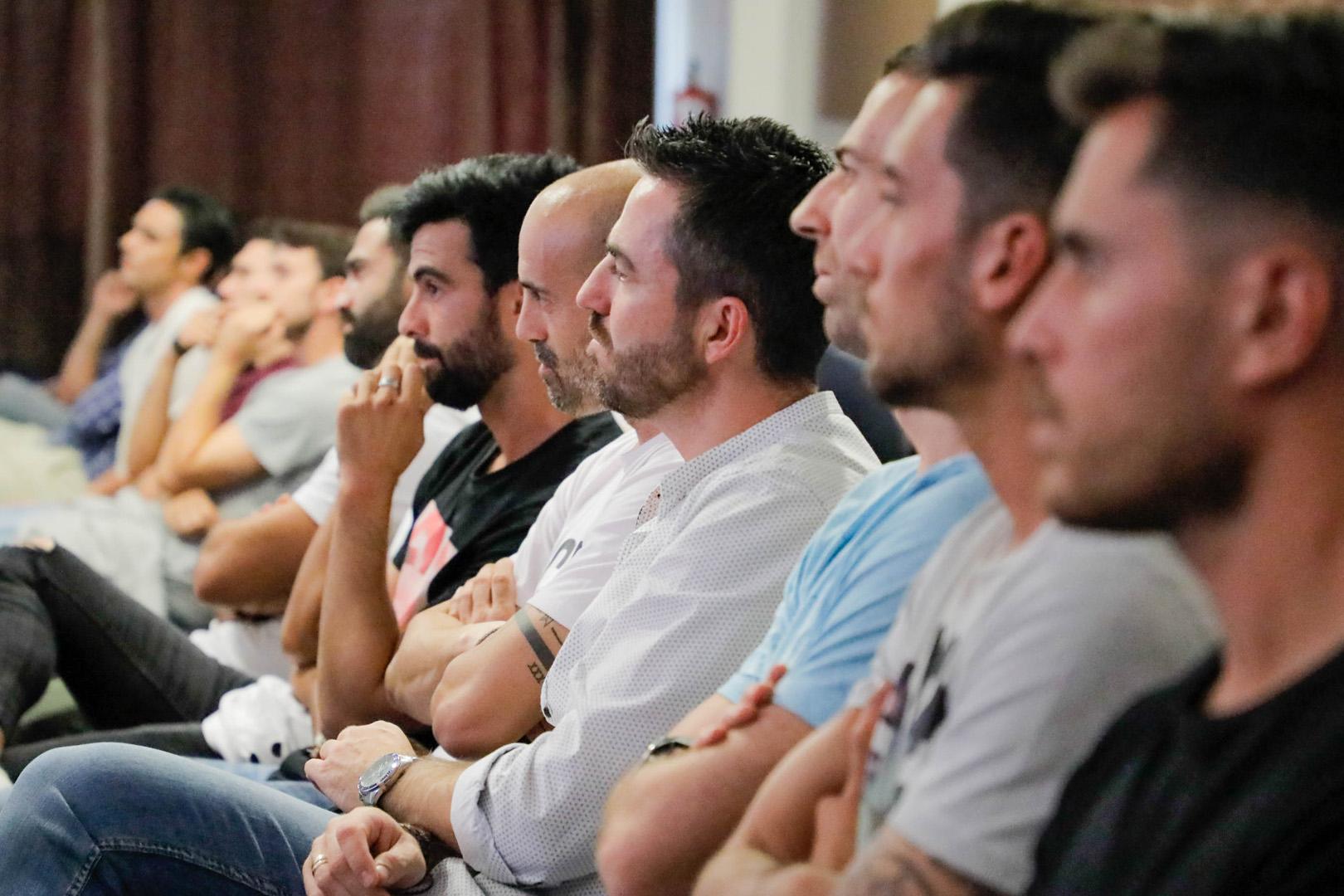 Reunión futbolistas segunda y tercera