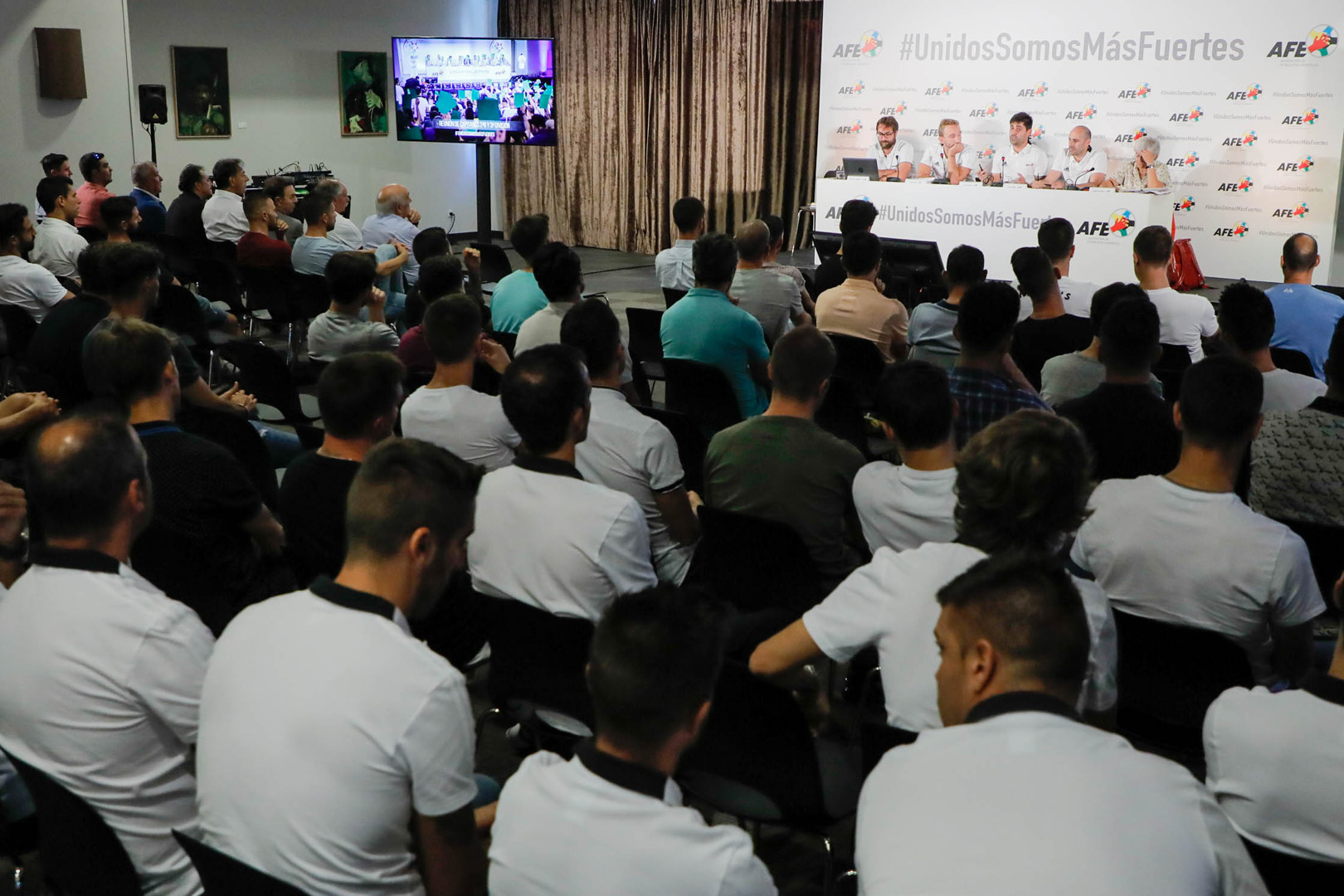 Reunión futbolistas segunda y tercera