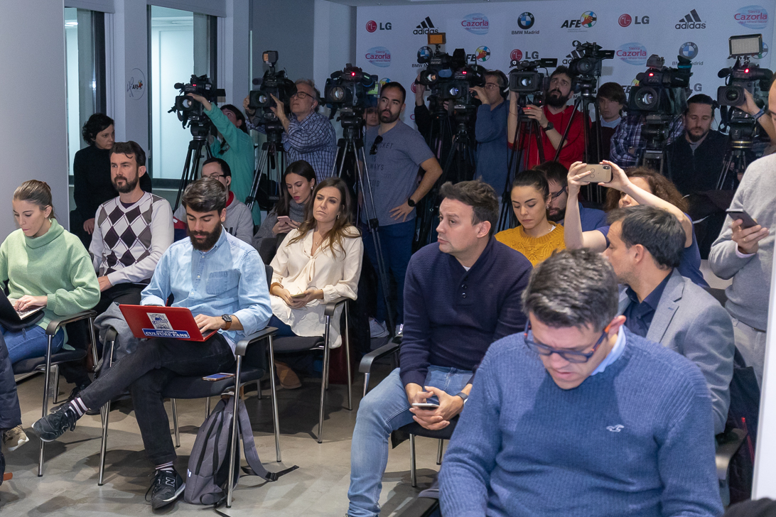 Rueda de prensa convenio colectivo femenino