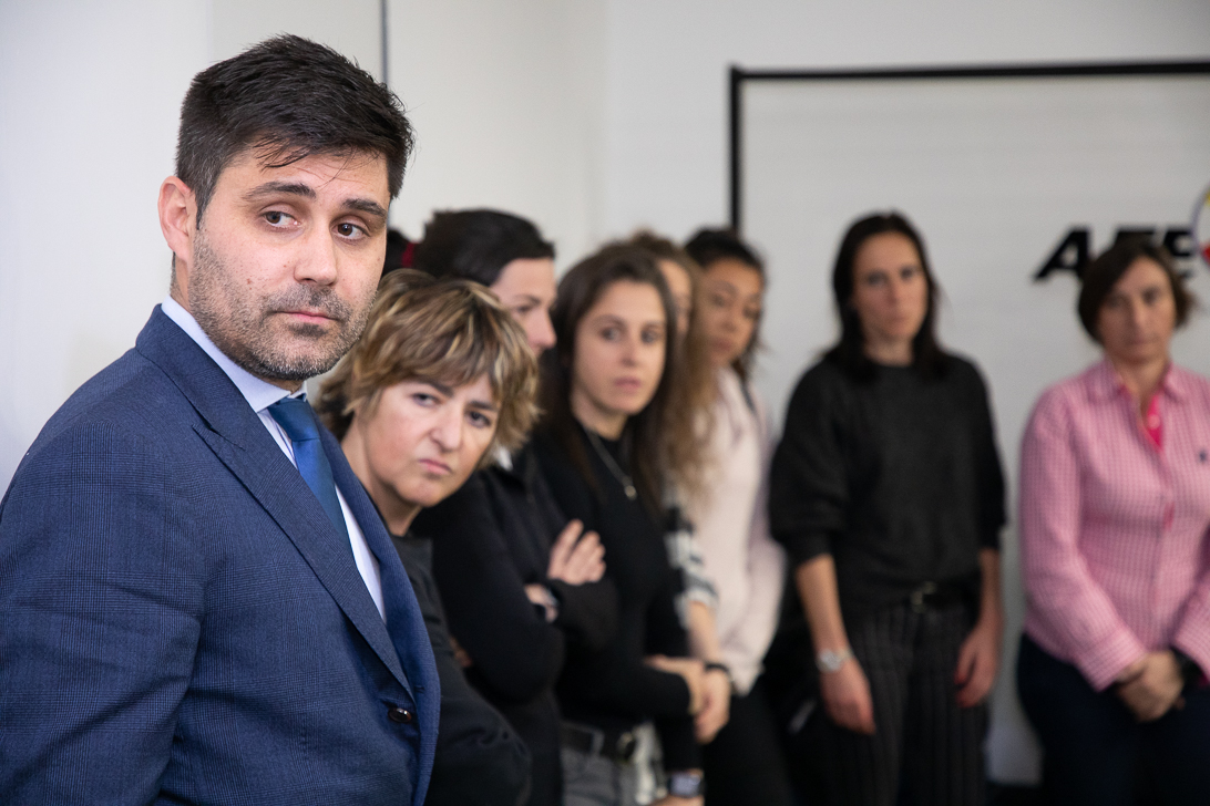 Rueda de prensa convenio colectivo femenino