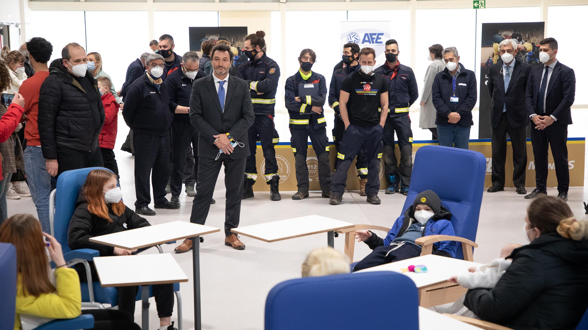 convoy humanitario fundación AFE