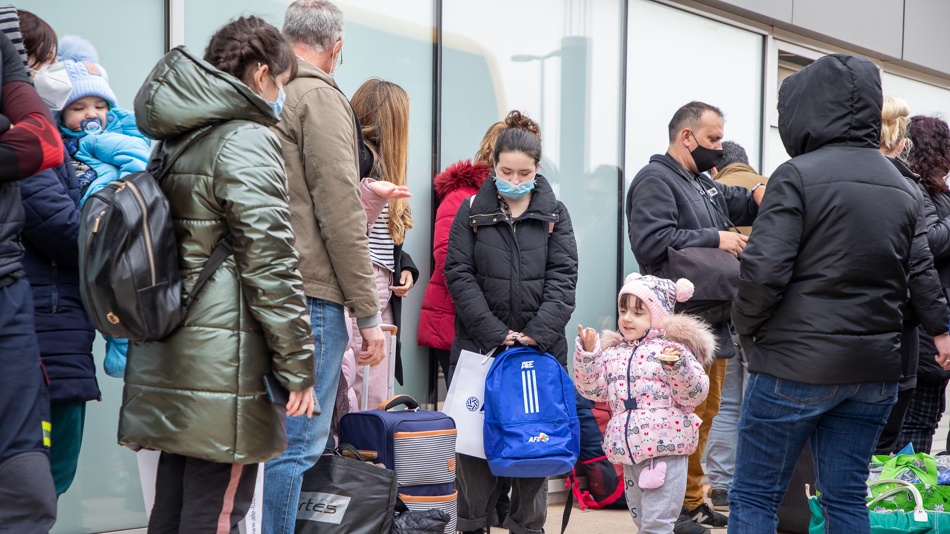 convoy humanitario fundación AFE