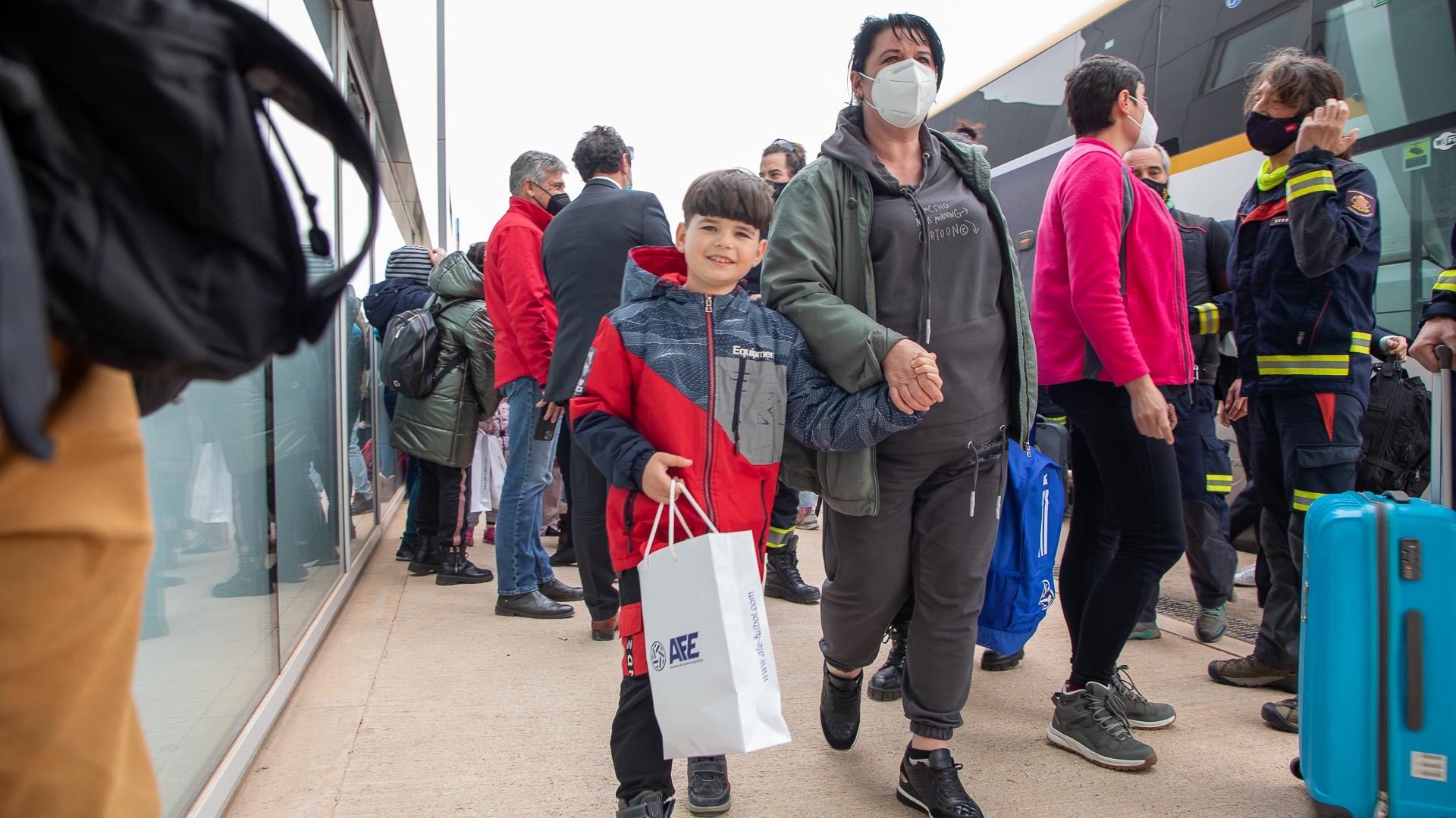 convoy humanitario fundación AFE