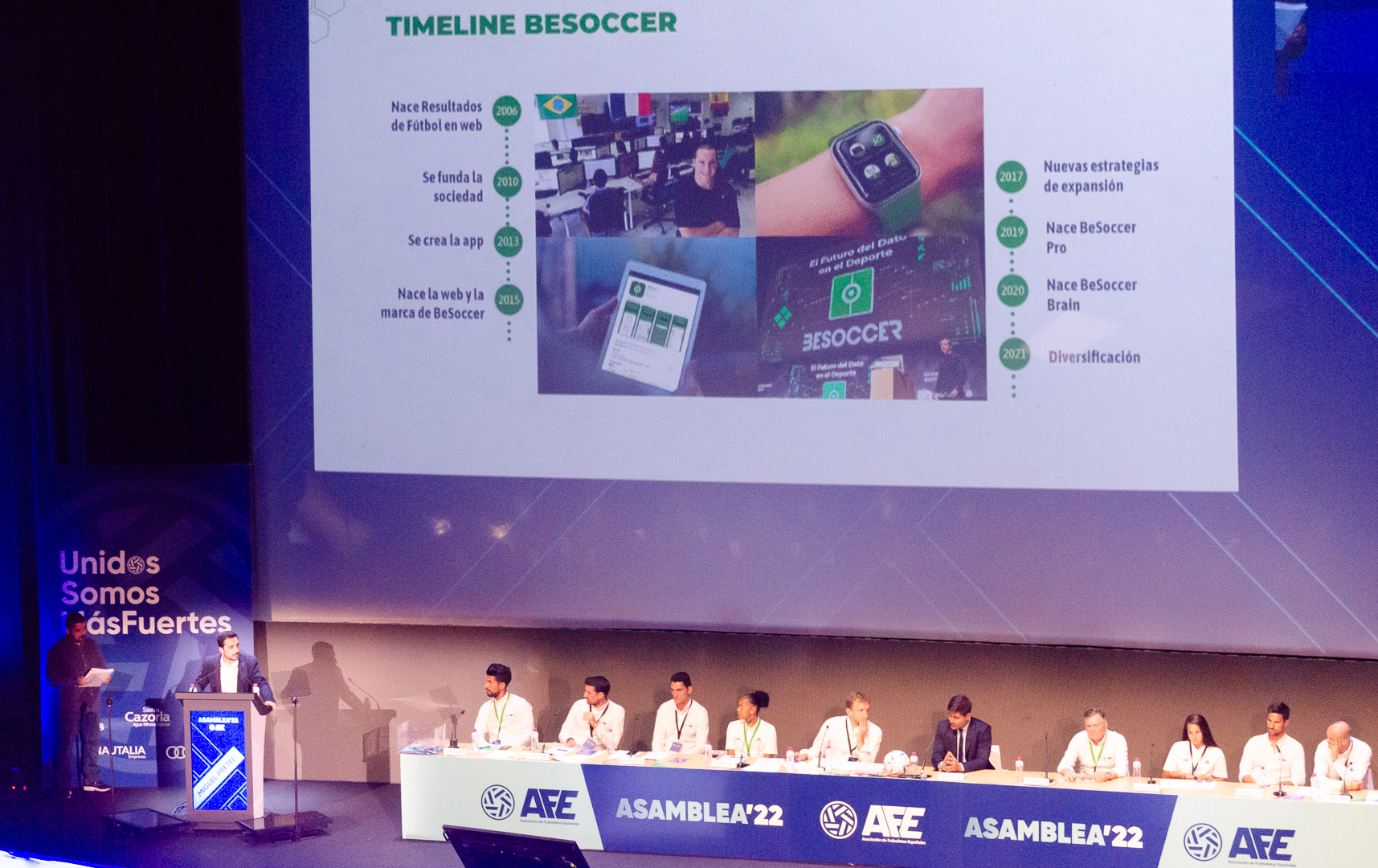 AFE firma un importante convenio con la plataforma BeSoccer