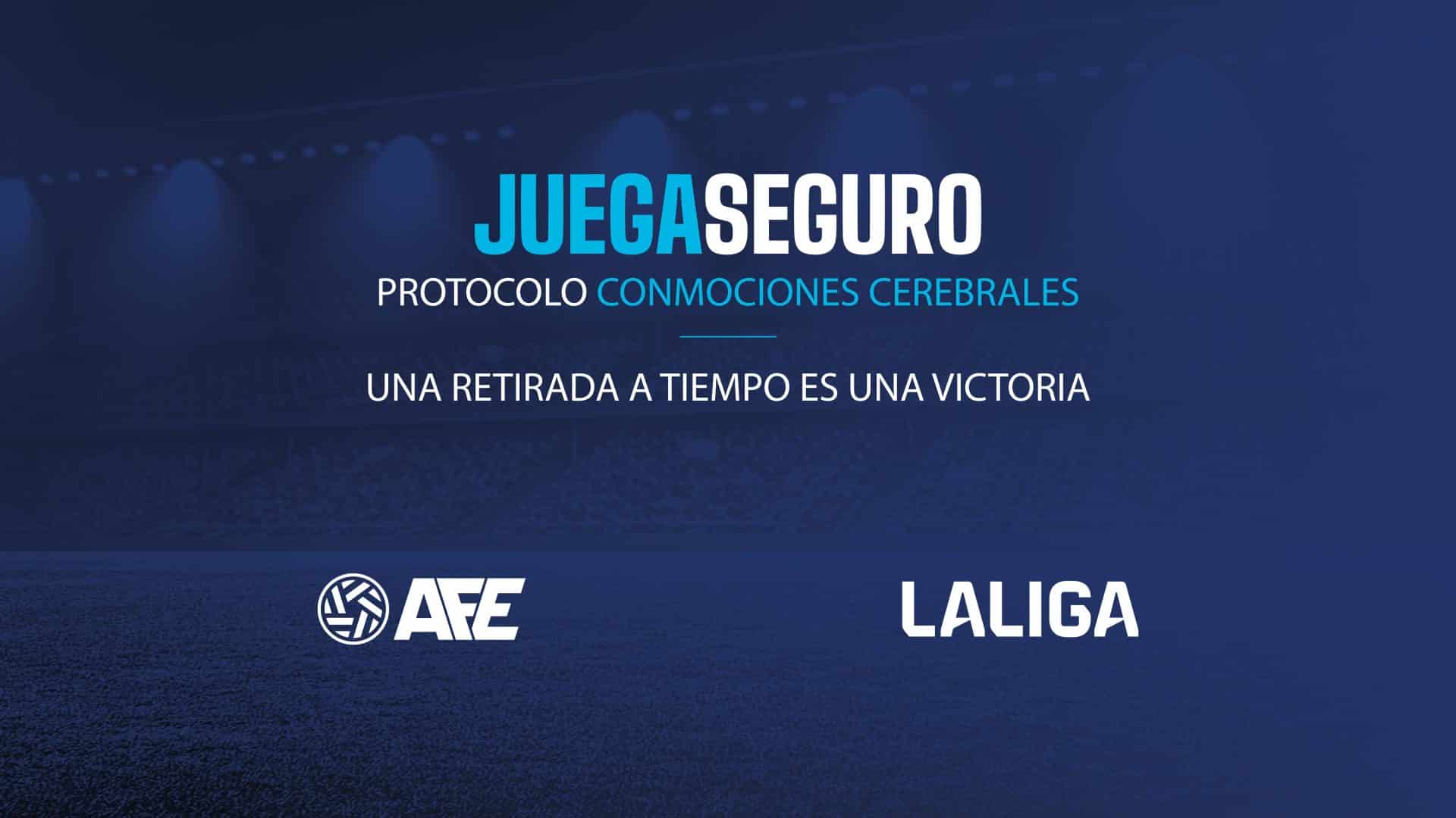 AFE y LALIGA lanzan ‘Juega Seguro’, un proyecto para asegurar el cumplimiento del nuevo protocolo sobre conmociones cerebrales