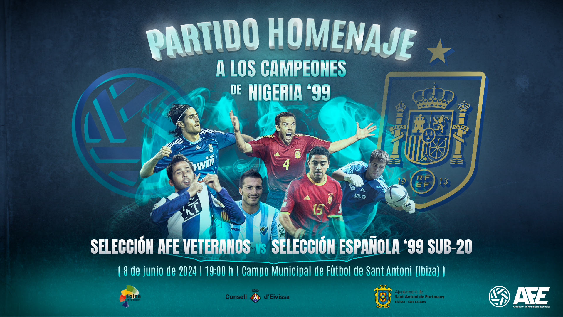 Presentación del ‘Partido homenaje a los campeones de Nigeria 1999’