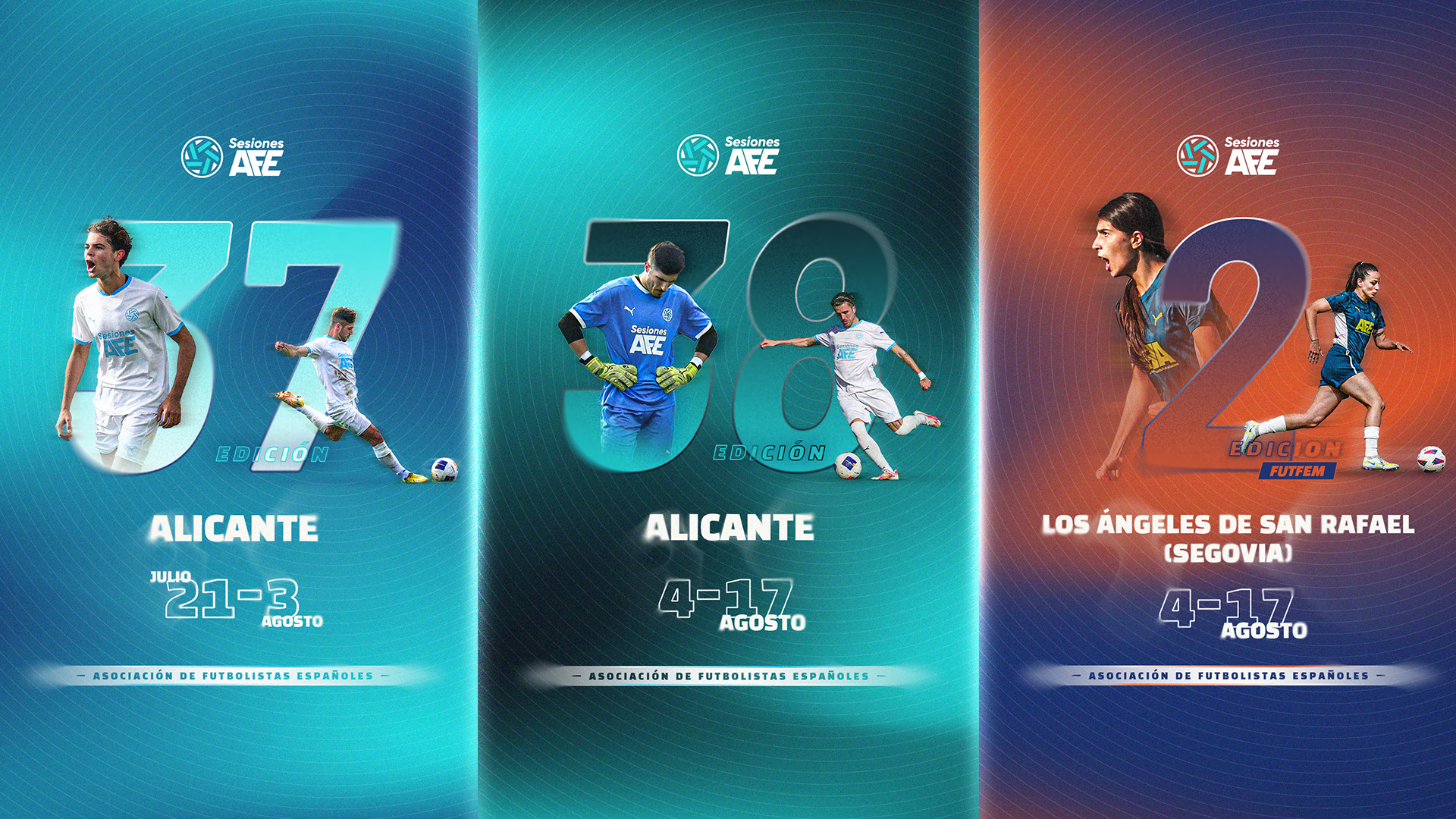 Abierto el plazo de inscripción para participar en las Sesiones AFE masculinas y femeninas