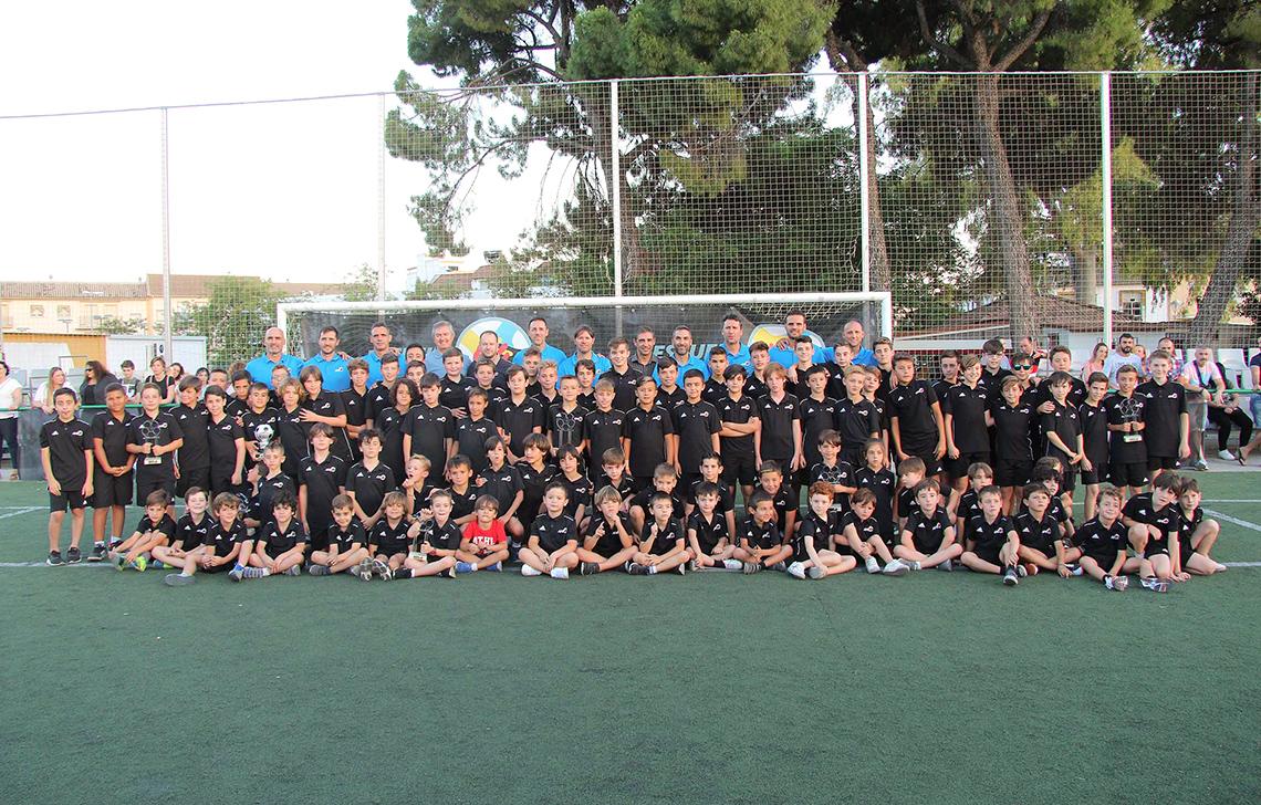 Acto de clausura del curso 2018/2019 de la Escuela de Fútbol AFE de Córdoba